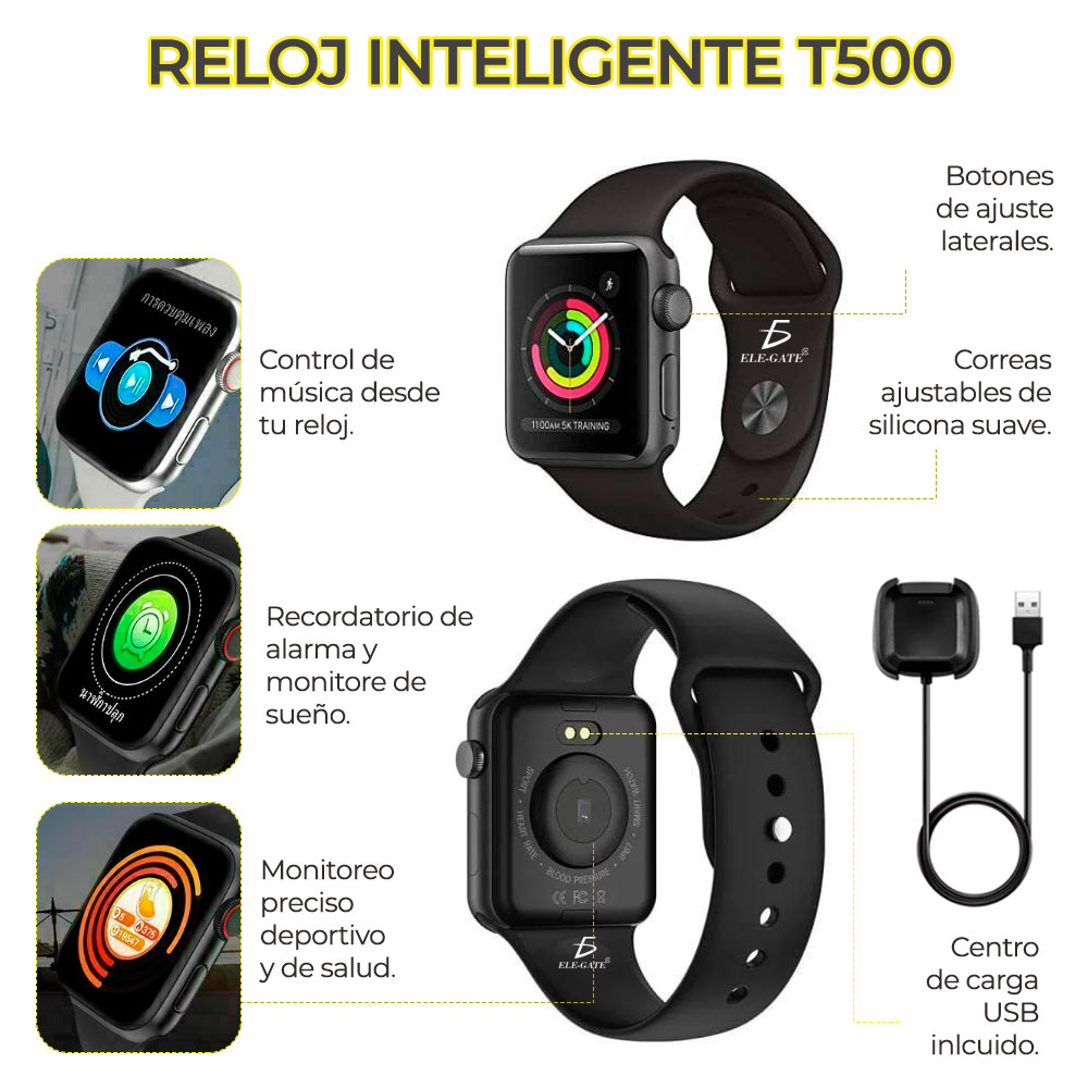 Reloj Smartwatch T500