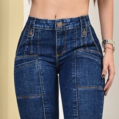 Skinny Industrial Fit – Moldeador Alto