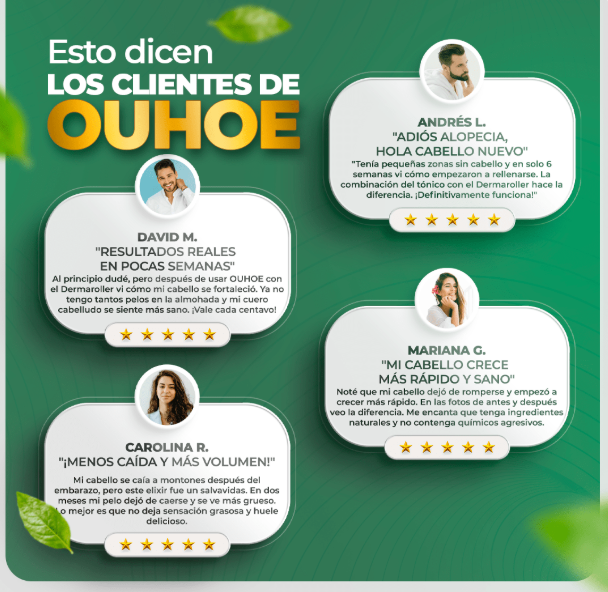 Ouhoe Tónico para el Crecimiento Capilar