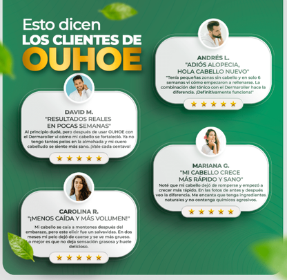 Ouhoe Tónico para el Crecimiento Capilar