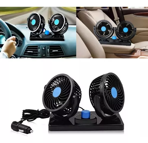 Ventilador 360° Doble para Carro